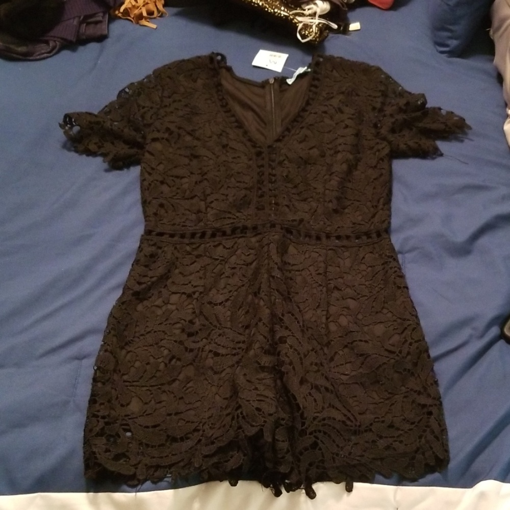 Lace romper